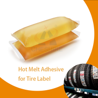 Pegamento Adhesivo De China Adhésif Fabricant d'étiquette thermofusible auto-adhésive à base de SBC pour autocollant d'information sur les pneus amovible