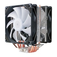 Offre spéciale ventilateur de refroidissement CPU 4 caloducs LGA refroidisseur de processeur haute Performance RGB AM5 AM4 ventilateur de refroidissement CPU tenue de périphérique de jeu