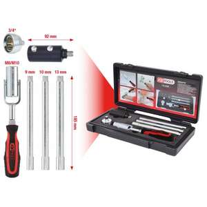 KS TOOLS-116,2050 Juego de montaje de lavabo (6 piezas)-EAN 4042146142035 SANITARY TOOLS - Product Image 2