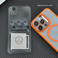 Coque hybride magnétique premium pour iPhone 15 16 Pro Max, prix usine, cadre d'appareil photo en aluminium oxydé, clé latérale, étui de téléphone portable