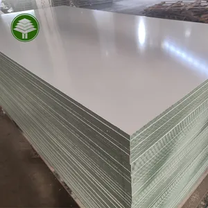 Pegamento EO E1, contrachapado laminado de papel de melamina de alta calidad para muebles de diseño decorativo