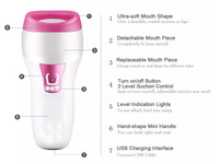 Nouveau produit, tendance, repulpeur électronique pour les lèvres, repulpeur en silicone souple, outil d'amélioration des lèvres, appareil qui rend vos lèvres plus pulpeuses
