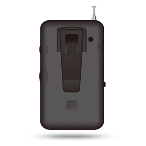 Radio de Bolsillo Portátil AM/FM con Batería de Plástico, Salida para Auriculares, Pantalla LED e Indicador Visual de Sintonización - Product Image 2
