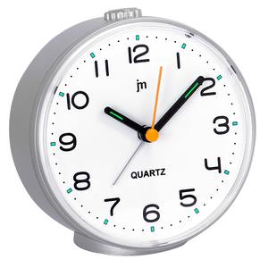 Reloj Despertador de Cuarzo Plateado - Product Image 1