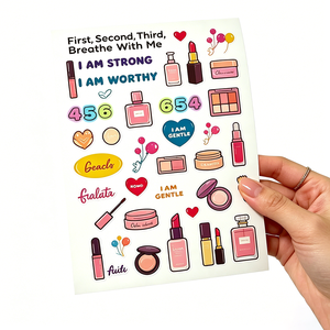 Adesivi TEDDY Fai-da-Te Kiss Cut <span class=keywords><strong>A4</strong></span> A5 in Vinile Glitterato per Bambini, Fogli di Adesivi Anime Kiss Cut - Product Image 2