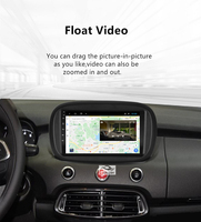 Écran tactile Android voiture Audio Radio stéréo lecteur Dvd pour Fiat 500X 2015-2019 lecteur vidéo multimédia Navigation Gps