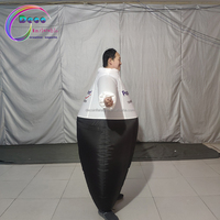 Costume pour hommes et femmes, gros pantalon gonflable, pour jouer et faire la fête