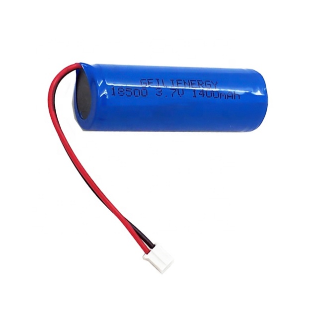 Cylindrical Lithium Ion Batteries,18500 3.7v 1400mah Li-ion Battery, for Flash Light,With CB KC IEC62133 UN38.3 Certificate