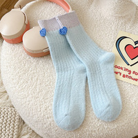 Chaussettes d'hiver en stock, douces, confortables, respirantes et respectueuses de la peau pour femmes, vente en gros