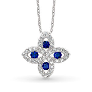 Collier avec pendentif plaqué rhodium vert pour femme SunshineA <span class=keywords><strong>Pril</strong></span> - Product Image 4