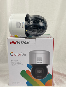 Caméra mini-dôme PT <span class=keywords><strong>WiFi</strong></span> <span class=keywords><strong>Hikvision</strong></span> DS-2DE3A400BW-DE/W 4MP ColorVu, objectif 4 mm, lumière blanche 30 m, audio bidirectionnel, IP66, PoE - Product Image 4