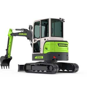 Mini-excavatrice sur chenilles ZE35GU 3,5 tonnes, moteur Kubota 18,2 kW, mini-excavatrice ZOOMLION, meilleur prix d'usine en stock - Product Image 1
