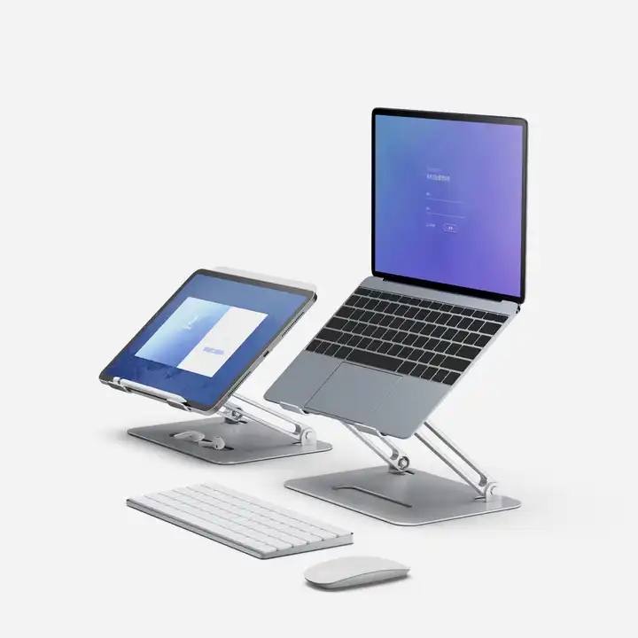Распродажа, Эргономичная подставка для ноутбука, регулируемая подставка для ноутбука, складной стол, подставка для планшета, охладитель для ноутбука из алюминиевого сплава