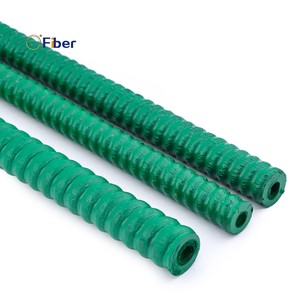 Cường độ cao FRP GRP gfrp sợi thủy tinh khai thác than gfrp Hollow rockbolt với các loại hạt và tấm - Product Image 6