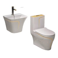 WC en céramique antibactérien à économie d'eau, à poser au sol, avec double chasse puissante, cuvette allongée confortable, abattant de siège à fermeture douce, facile à installer