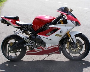 สำหรับ Triumph Fairings <span class=keywords><strong>DAYTONA</strong></span> <span class=keywords><strong>675</strong></span> 2009 <span class=keywords><strong>2010</strong></span> 2011 2012 Daytona675 09 10 11 12 สีแดงสีแดงรถจักรยานยนต์ Fairing หลังการขายชุด - Product Image 1