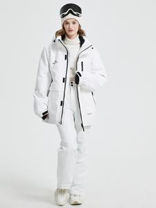 25 Nouveaux Modèles de Combinaisons de Ski Dimi Sport à Capuche avec Fermeture Éclair pour Hommes et Femmes, Coupe-Vent, Imperméables et Chaudes, Ensemble Manteau et Pantalon de Ski pour Couples - Product Image 3