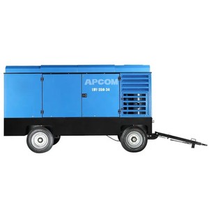 Compresor de Aire de Tornillo Diésel Portátil Industrial de 36.8kw 41kw con Motor Xichai para Proyectos de Construcción de Carreteras, Perforación, Minería y Voladuras - Product Image 3