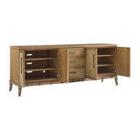 Meuble TV moderne de luxe personnalisable et minimaliste, meuble de salon, console centrale en bois de luxe