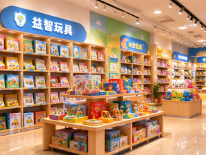 Conception d'intérieur personnalisée pour magasin de jouets, vitrine LED pour jouets, étagères pour boîtes mystères, aménagements de magasin de détail pour objets de collection - Product Image 5