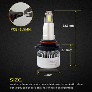 Raych R4 led H11/H9/H8 LED bombillas de faros 80W 8000 lúmenes faros LED Kit de conversión de 6000K blanco diseño de mini tamaño - Product Image 5