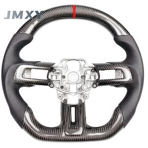 พวงมาลัยสปอร์ตคาร์บอนไฟเบอร์สำหรับ2015-2023พวงมาลัยสำหรับรุ่น <span class=keywords><strong>Mustang</strong></span> <span class=keywords><strong>GT</strong></span> และ sheber - Product Image 1