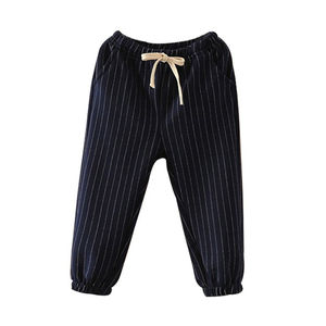 Compre <span class=keywords><strong>Ropa</strong></span> <span class=keywords><strong>Barata</strong></span> en Línea, Pantalones de Lino con Diseños Tejidos a Mano para Niñas - Product Image 1