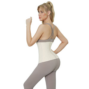 Corset <span class=keywords><strong>de</strong></span> maintien <span class=keywords><strong>de</strong></span> <span class=keywords><strong>la</strong></span> taille en latex XXS pour femme, contrôle du ventre, entraînement sportif, gaine pour <span class=keywords><strong>la</strong></span> perte <span class=keywords><strong>de</strong></span> poids, shapewear - Product Image 5