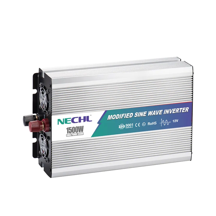 1500W 12v/24v/48v dc para ac 110v/230v modificado inversor de energia senoidal