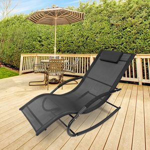 Chaise longue <span class=keywords><strong>de</strong></span> <span class=keywords><strong>jardin</strong></span> moderne pour terrasse extérieure à <span class=keywords><strong>bascule</strong></span> Chaise longue <span class=keywords><strong>de</strong></span> plage pour piscine côté piscine - Product Image 5