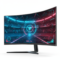 Écran large Odyssey G9 Moniteur de jeu incurvé 49 pouces ELED 4k R1800