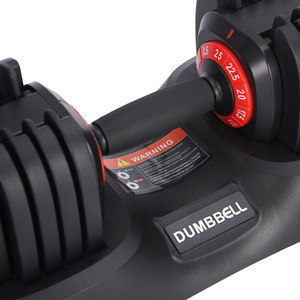 Set di Manubri Regolabili da 25LB, Consegna Rapida DDP, Vendita all'Ingrosso OEM/ODM, Attrezzatura <span class=keywords><strong>per</strong></span> Allenamento di Forza, Pesi Liberi <span class=keywords><strong>per</strong></span> <span class=keywords><strong>Palestra</strong></span> Domestica - Product Image 4