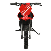 Moto Électrique pour Enfants avec Moteur Brushless 2x12V, Lumière, Vitesse Max. 25KM/H, Engrenage Deux Vitesses, Roue en Plastique, Voiture Portée sur Batterie