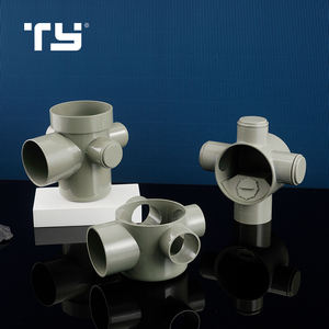 Raccord <span class=keywords><strong>de</strong></span> tuyau <span class=keywords><strong>de</strong></span> drainage en plastique PVC UPVC en caoutchouc, siphon <span class=keywords><strong>de</strong></span> sol GB - Product Image 2