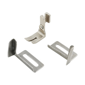 S524 Detachable <b>Side</b> Guard Presser Foot Stainless Steel For Flatbed Sewing Machines Garment Processing Equipment Parts - Product Image 1