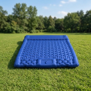 Colchón Inflable Doble Portátil, Ligero, para <span class=keywords><strong>Camping</strong></span>, Senderismo, Cama de Aire para Tienda de Campaña, Colchoneta para Dormir de TPU para 2 Personas, Plegable - Product Image 1