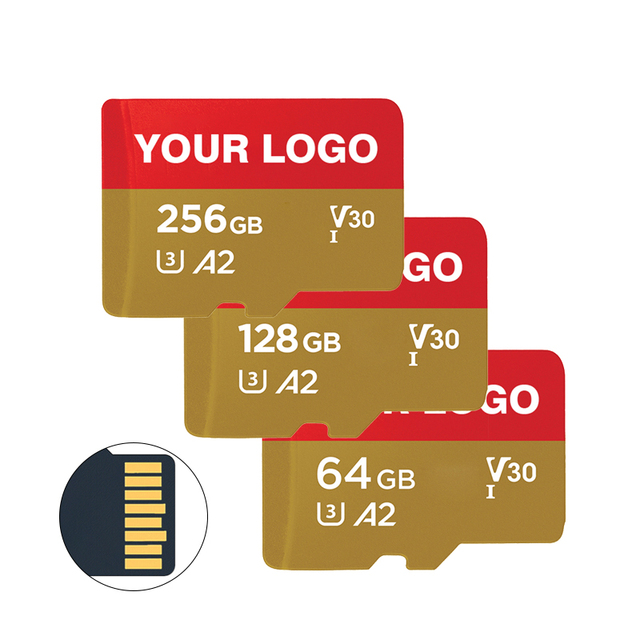 Factory Wholesale Good Quality 16g 32 Gb 64 Gb Download Video Memory Card with Adapter