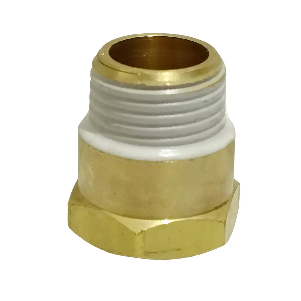 Made In Taiwan 28Mm 1/2 Inch Male To 1/2 Inch Female Brass Round Adaptor Round Bushing