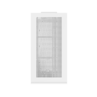 Ruix Matrix Micro-ATX/ITX boîtier d'ordinateur de jeu en bois couleur blanche tour moyenne légère avec USB3.0 * armoire PC de Table à 2 ports