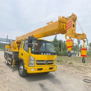 Kama 10t טלסקופי בום משאית מנוף מיני מנוף נייד הידראולי עגור לבנייה עבודות - Product Image 2