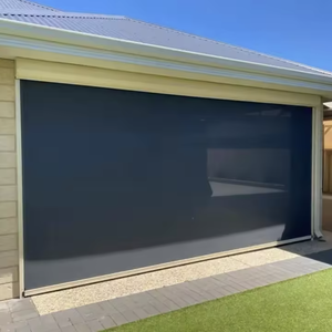 Persianas enrollables motorizadas Heheyuan, resistentes al viento y al agua, con cremallera, para exteriores, para pérgolas y balcones. - Product Image 1