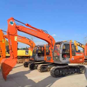 Excavadora de Orugas Usada Hitachi Zx120-7 de 12 Toneladas, Excavadora Hidráulica con Bomba de Motor - Product Image 2