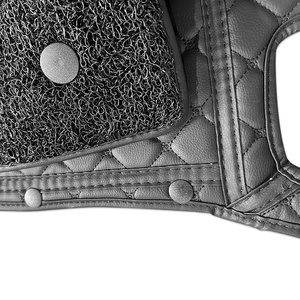 Accesorio Interior antideslizante de lujo impermeable 3D modelo de coche específico ajuste personalizado alfombrilla de cuero para coche para <span class=keywords><strong>Honda</strong></span> <span class=keywords><strong>CRV</strong></span> 2024 2025 - Product Image 4