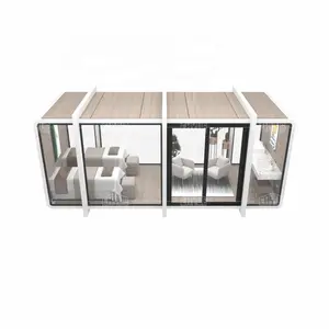 Personalización pequeña casa móvil casa Módulo de estructura modular casa