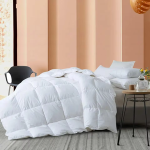 Đôi Kích thước 95 ngỗng xuống ấm nhất xuống <span class=keywords><strong>Comforter</strong></span> xuống thay thế Nữ Hoàng Kích thước Duvet chèn Nữ Hoàng Trắng khách sạn sang trọng bộ đồ giường - Product Image 6