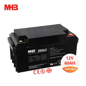 Mhb MM60-12エネルギー貯蔵UPS12V 60ah 20hr Vrla Batterie <span class=keywords><strong>AMP</strong></span>シールソーラーエネルギーシステム用鉛蓄電池 - Product Image 1
