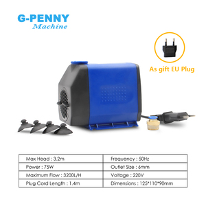 G-penny 3.2kw er20 gỗ làm việc nước làm mát động cơ trục chính Kit & 4Kw tốt nhất biến tần & Khung & máy bơm nước - Product Image 4