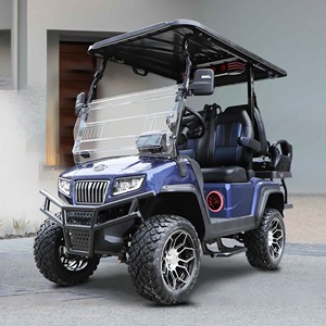 Mini Veicolo di Lusso D5 Maverick Elettrico 2+2 4 Posti Fuoristrada Rialzato, Golf Cart 48V Certificato CE, Offerta Speciale - Product Image 2