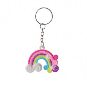 Custom <b>Key</b> <b>Chain</b> Soft Keychains / Silicone Keyring 2D/3D <b>Rubber</b> Pvc Keychain With Your Logo Name - Product Image 1