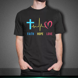 卸売 信仰 希望 愛 DTF アイロン転写シート Tシャツ用 - Product Image 5